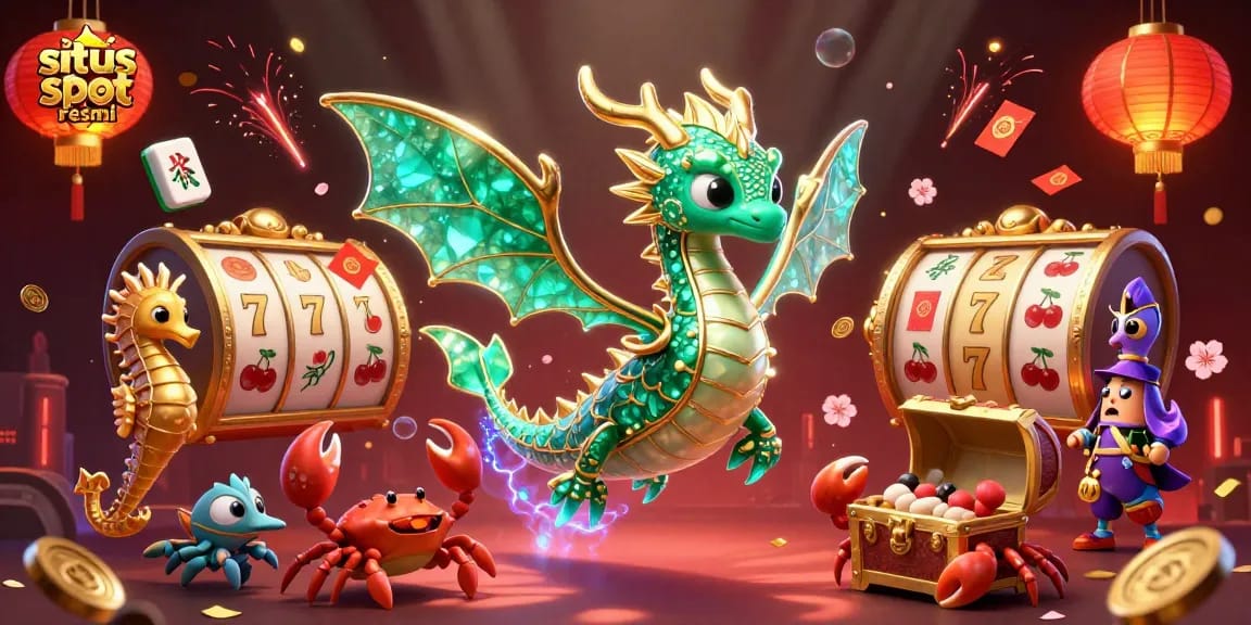 Experience winning big with situs slot resmi, featuring vibrant slot reels and magical underwater scenes.
