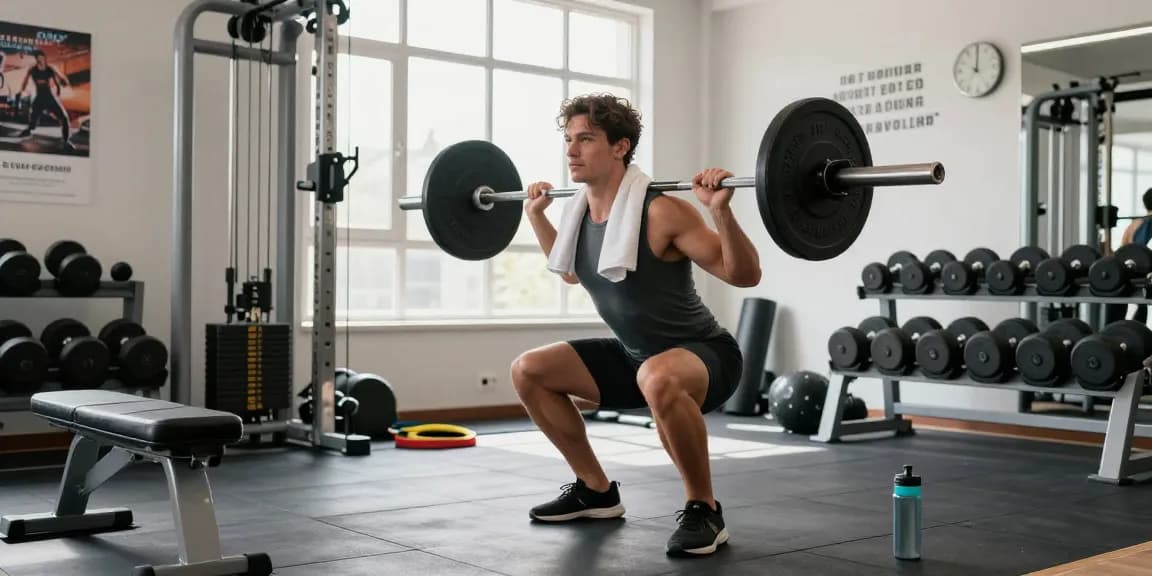 Training in der Selliza Shop Fitness-Umgebung mit hochwertigem Equipment und motivierender Atmosphäre.