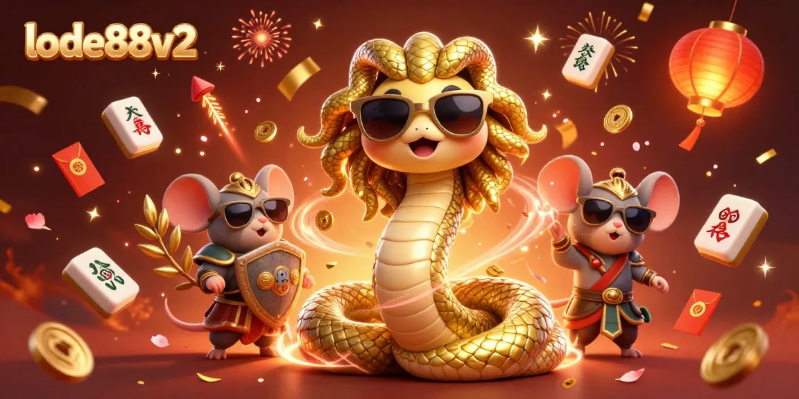 Experience exciting gaming action at lode88v2 with colorful casino-themed characters and dynamic elements.