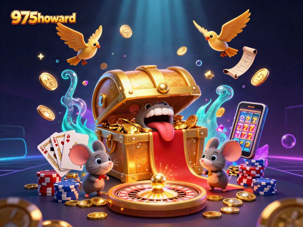 Engage with the thrilling casino adventure at 975howard, featuring treasure chests and dynamic gaming elements.